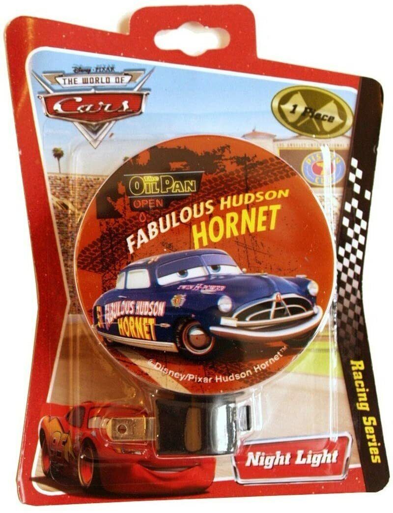 Disney World of Cars Fabulous Hudson Hornet Night Light