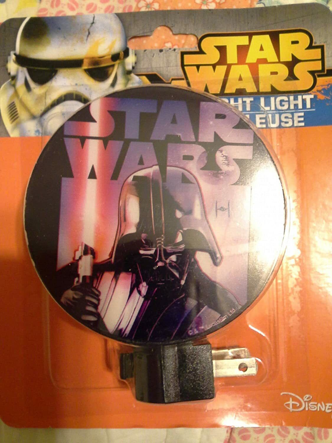 Classic Star Wars Night Light ~ Darth Vader, Storm Troopers, R2D2 (Darth Vader)