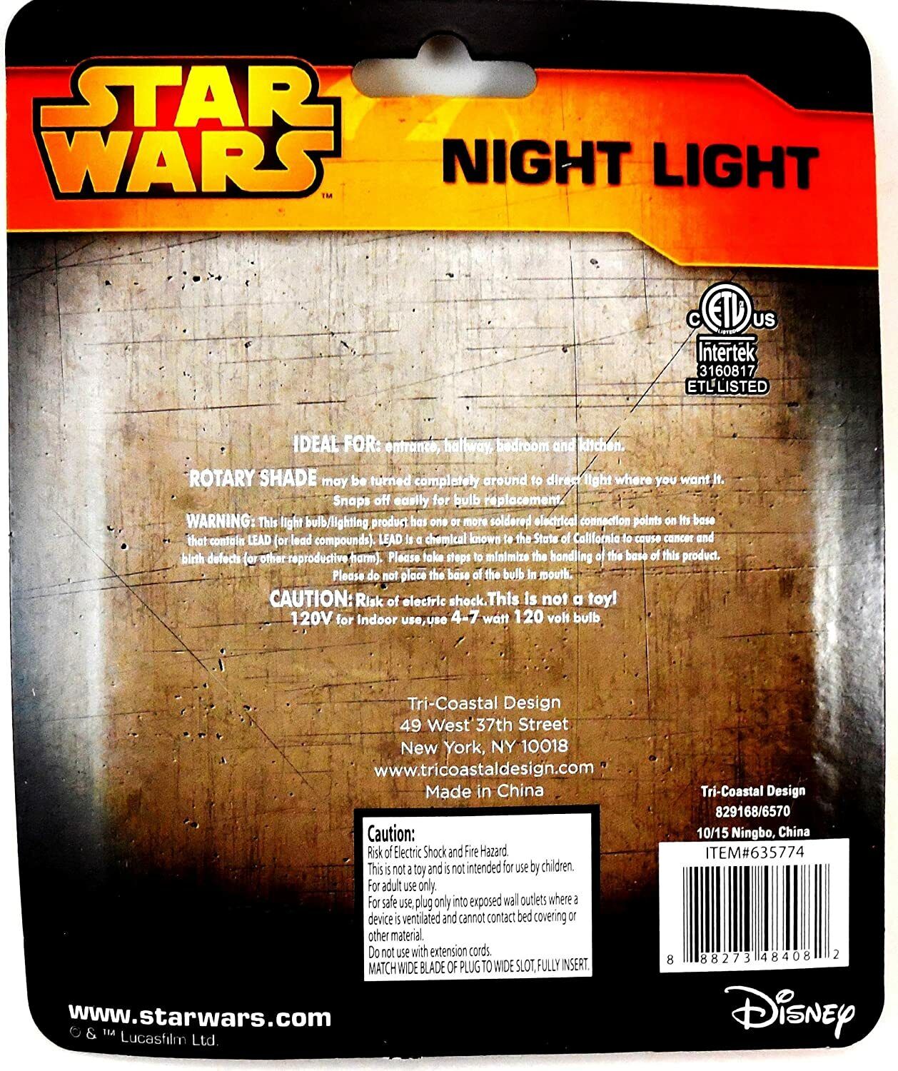 Star Wars Yoda & Fire Division - Night Light by Disney (Set of 2)