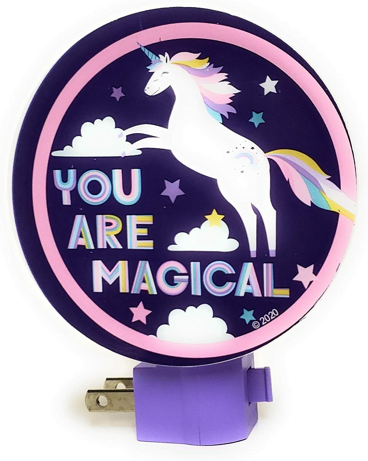 Cuddly Crew Licensed Character Manual LED Rotary Night Light - "You are Magical"