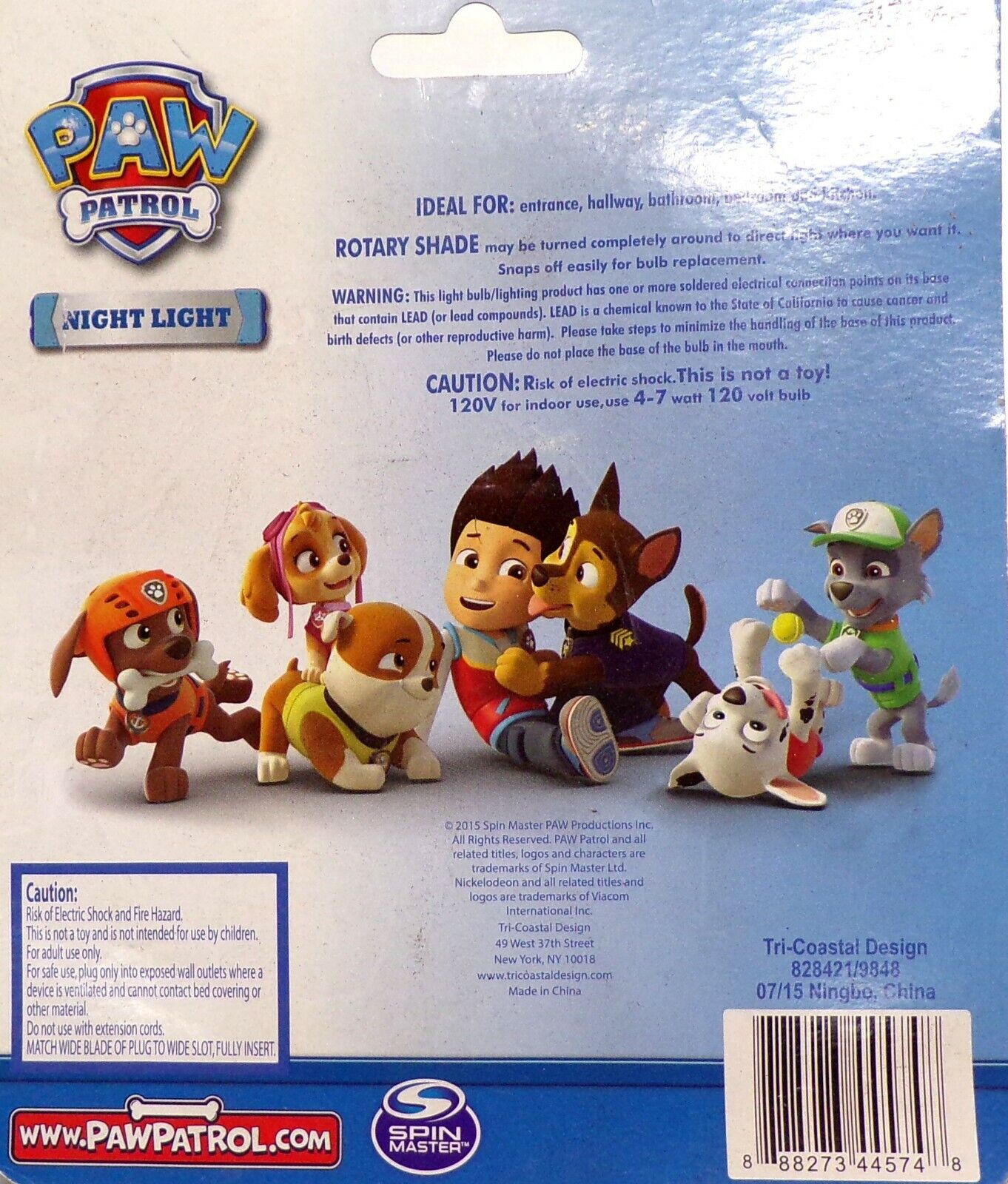 Nickelodeon Paw Patrol - Children Night Light