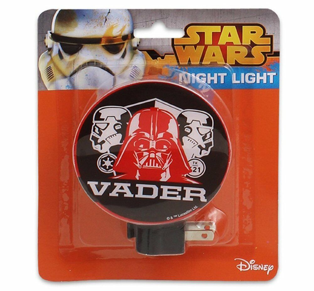 Classic Star Wars Night Light ~ Darth Vader, Storm Troopers, Yoda