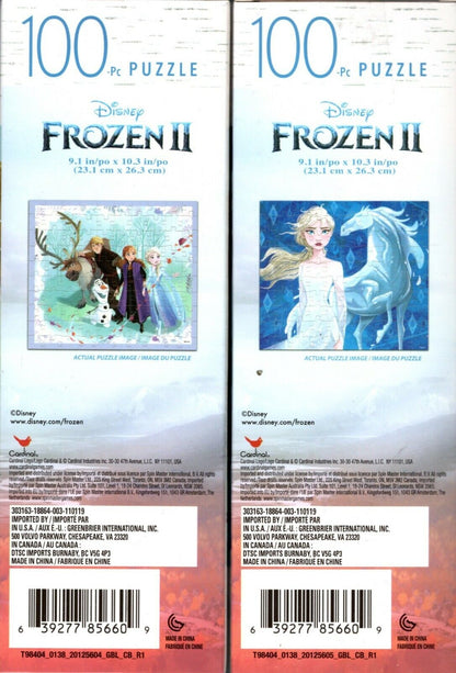 Disney Frozen II - 100 Piece Jigsaw Puzzle - v1 (Set of 2)