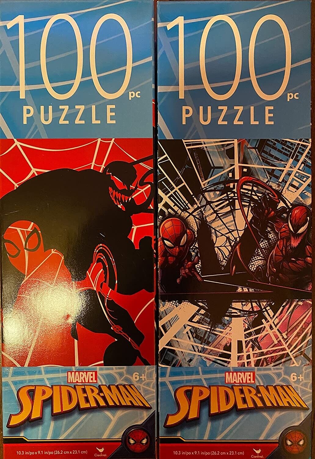 Marvel Spider - Man - 100 Piece Jigsaw Puzzle (Set of 2)