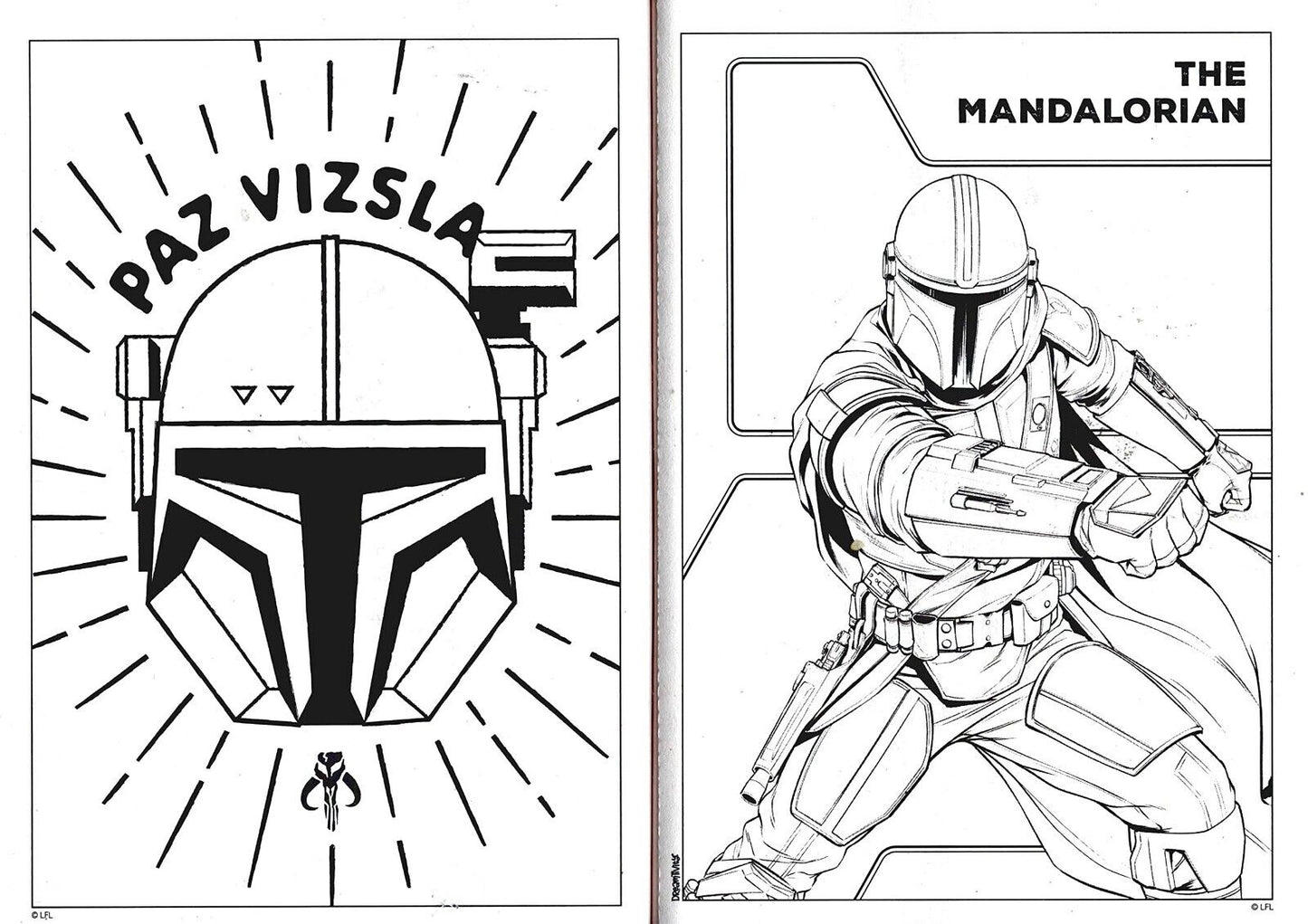 Disney Star Wars Mandalorian - Activity Books - The Force is Strong & The Asset