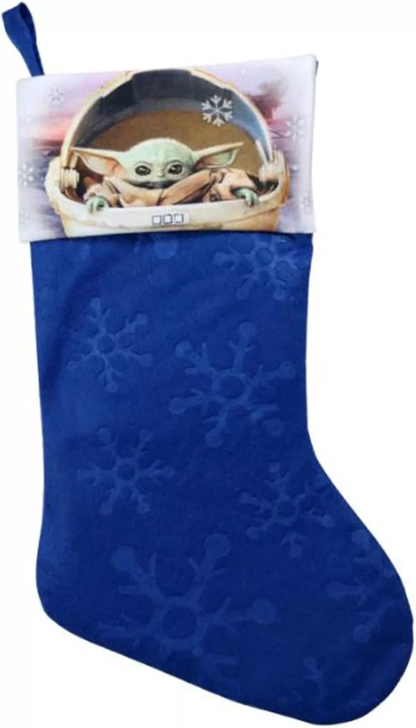 Paw Patrol & Baby Yoda - Kids Felt Holiday Stocking Home Decor (Set of 2)