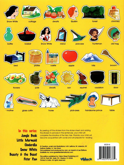 Snow White - Sticker Fun - Sticker Activity Book with 75 Stickers