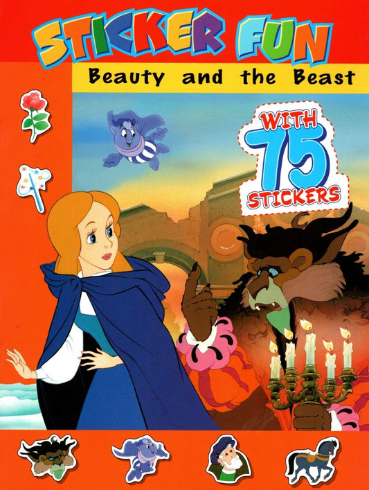 Beauty and The Beast - Sticker Fun - Sticker Activity Book with 75 Stickers