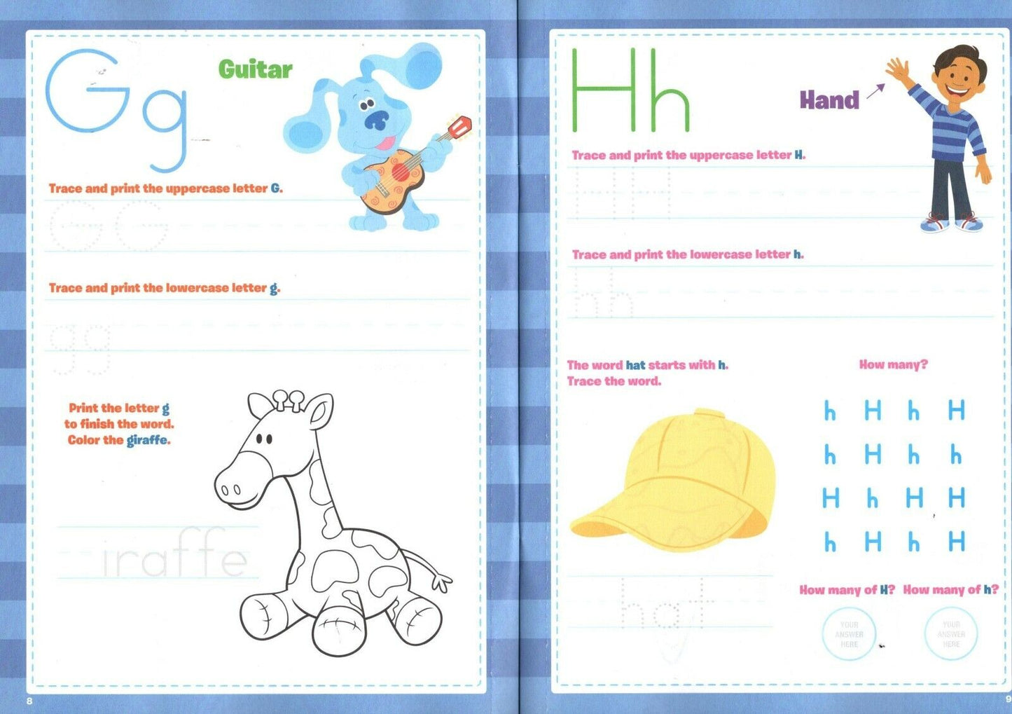 Educational Workbooks - Nickelodeon - Blue`s Clues&you! - Alphabet - Pre-K