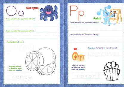 Educational Workbooks - Nickelodeon - Blue`s Clues&you! - Alphabet - Pre-K