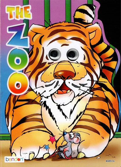 Wiggly Eyes - The Zoo - Children's Board Book