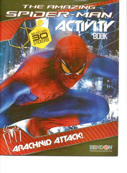 The Amazing Spider-Man Activity Book: Arachnid Attack Includes Over 30 Stickers