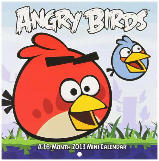 Angry Birds 2013 Large Mini Calendar