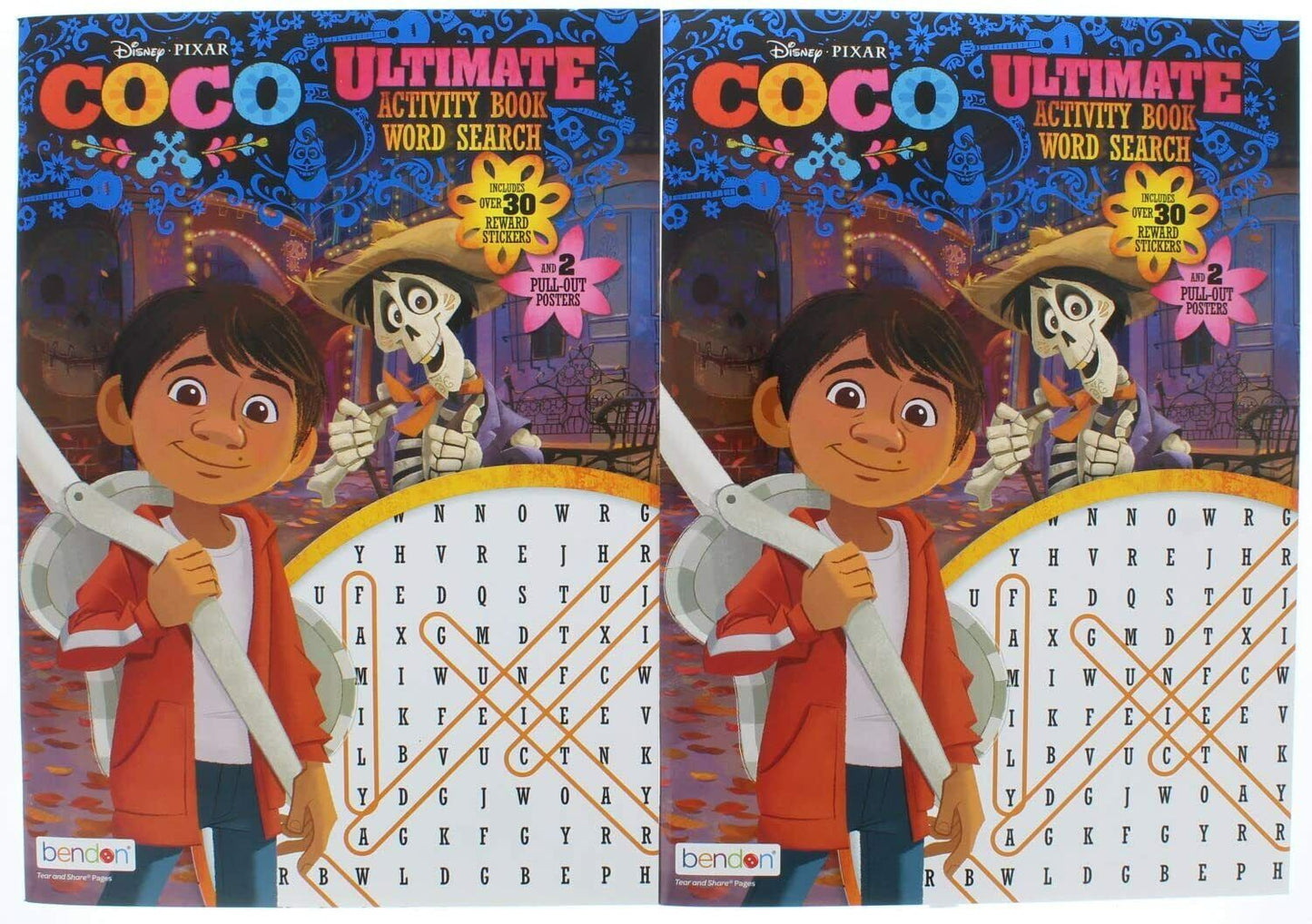 Disney 2 Pk Pixar Coco Ultimate Activity Book 32 Pages