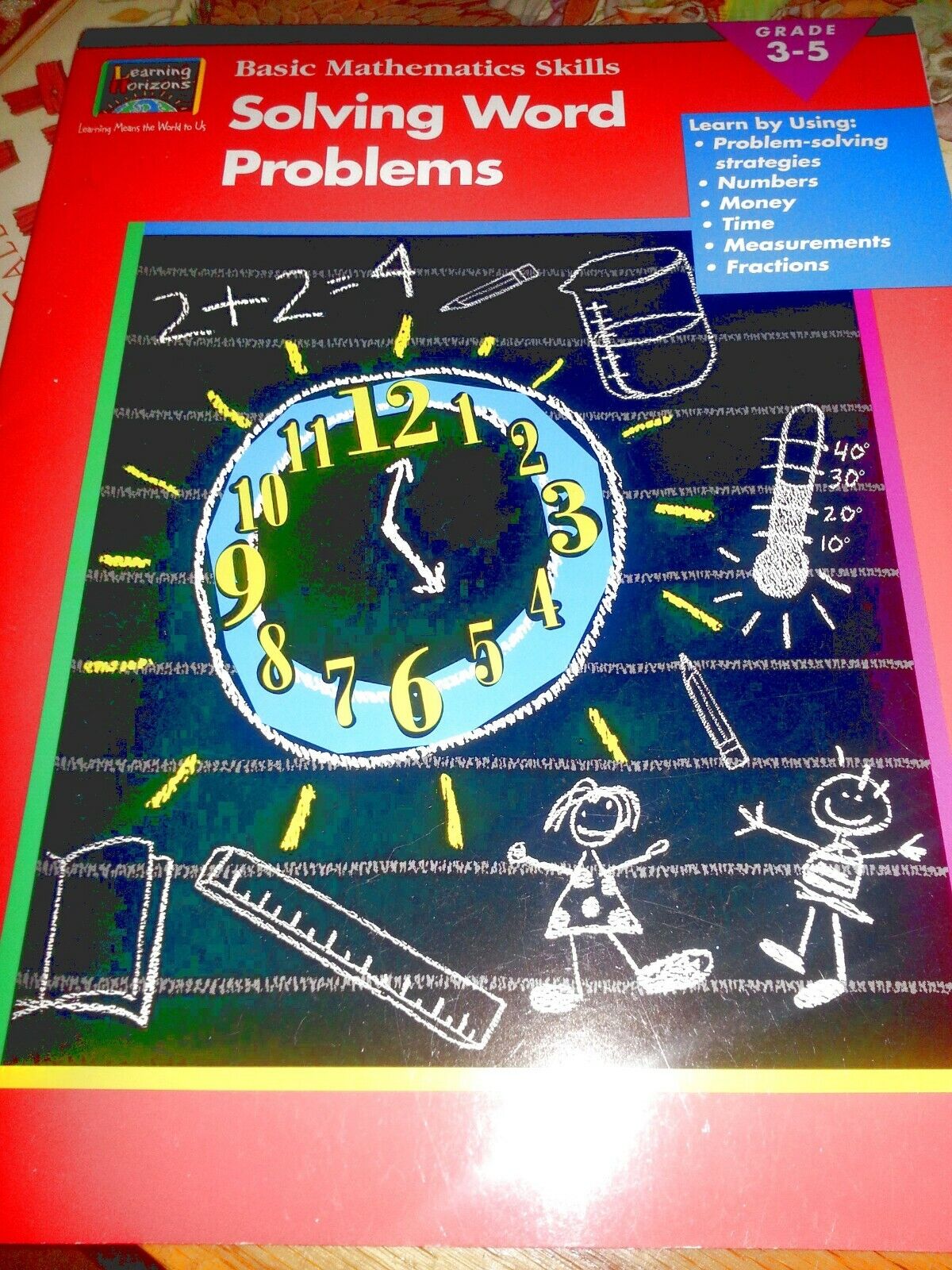 Basic Mathematics Skills Solving Word Problems Grades 3-5 Book