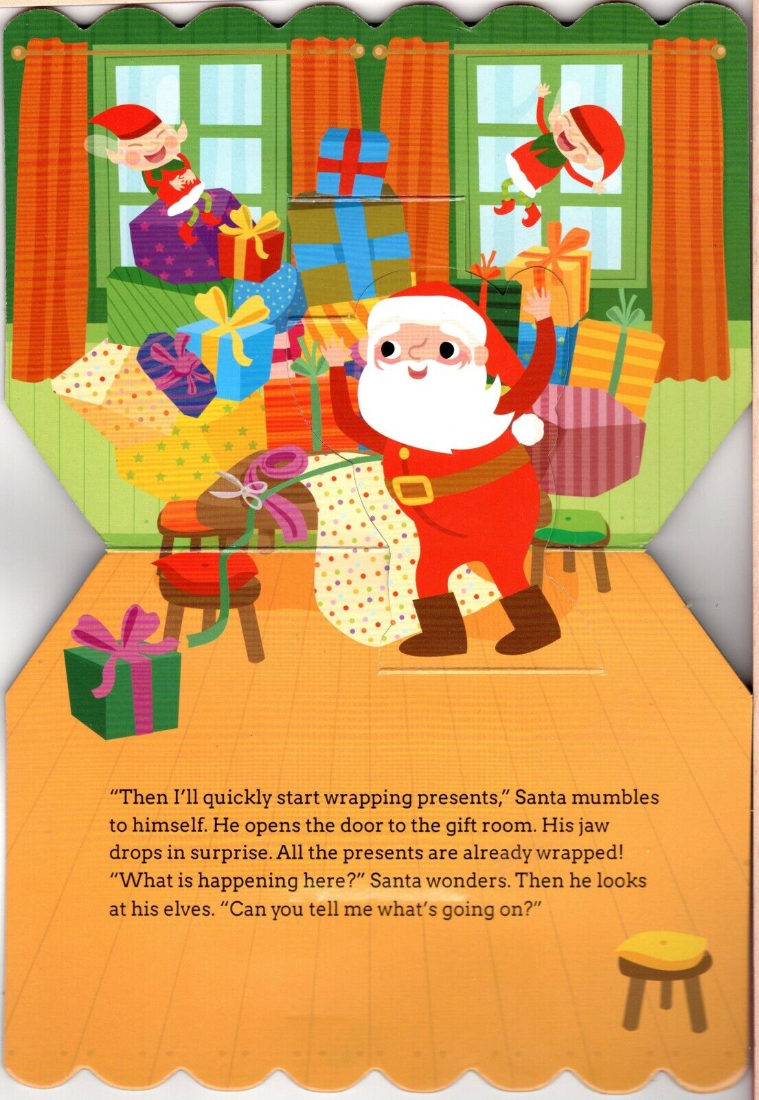 Santa's Surprise - Christmas Pop-Up Board Books