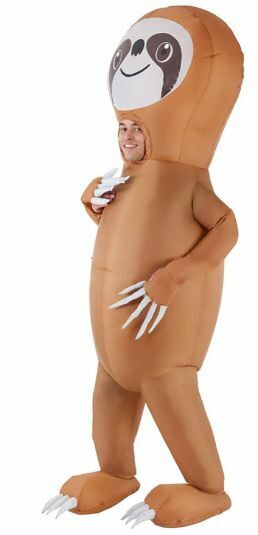 Inflatable Sloth Costume Adults Giant Animal Suit Funny Unique Fancy Dress Up