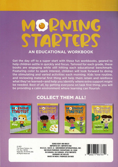 Kindergarten - Morning Starters Educational Workbooks v11