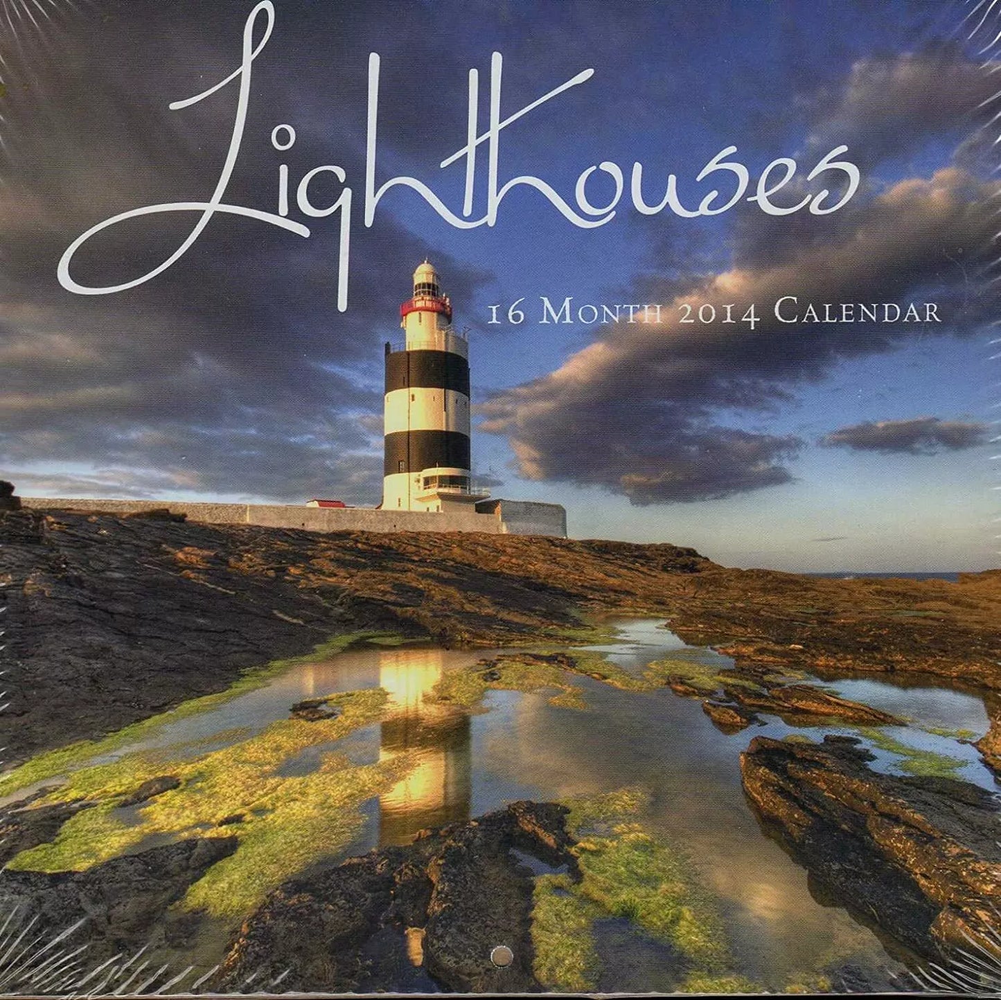 2014 Lighthouses 16 Month Calendar 8 X 8 Inches