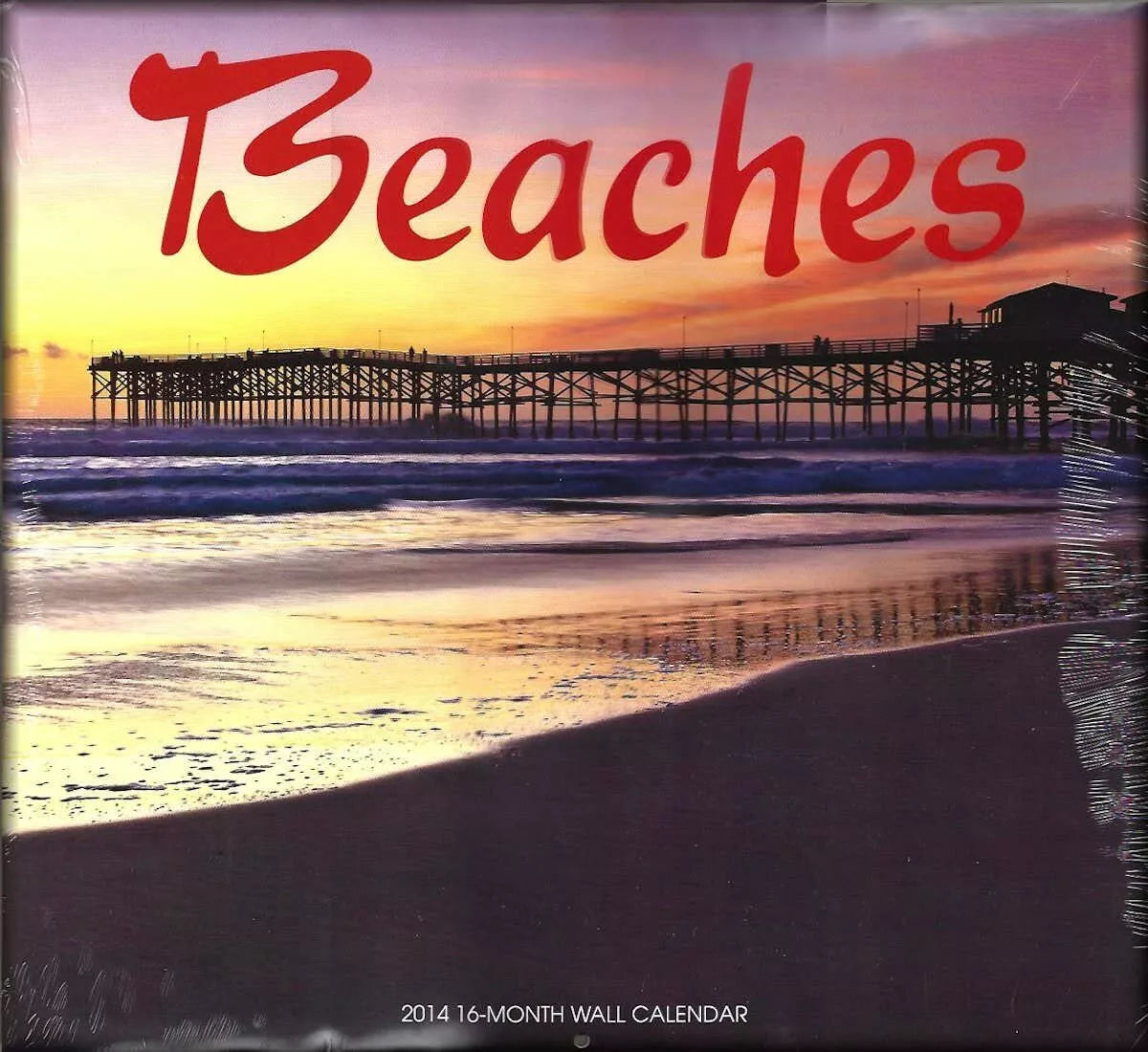 Beaches 2014 Wall Calendar