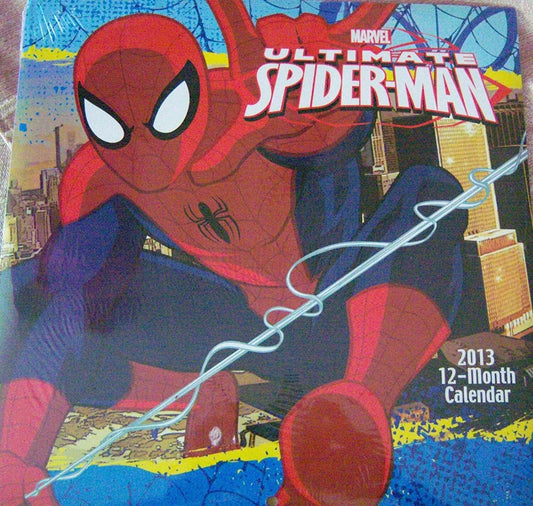 Ultimate Spider-man 2013 12-month Calendar