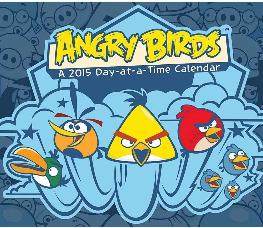 Angry Birds 2015 Daily Desk Calendar