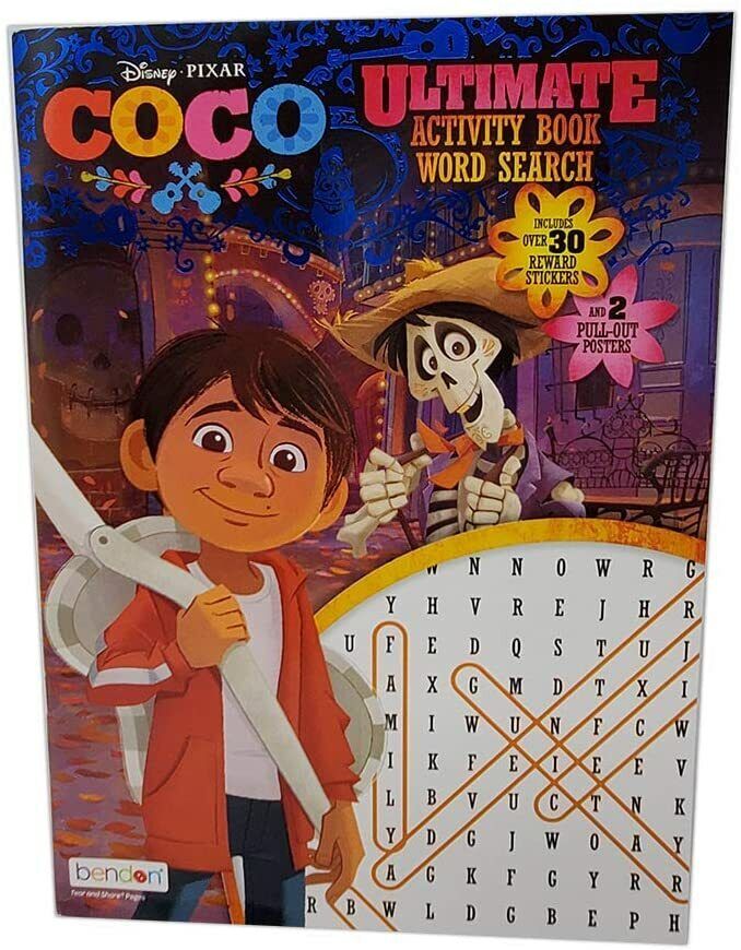 Disney 2 Pk Pixar Coco Ultimate Activity Book 32 Pages