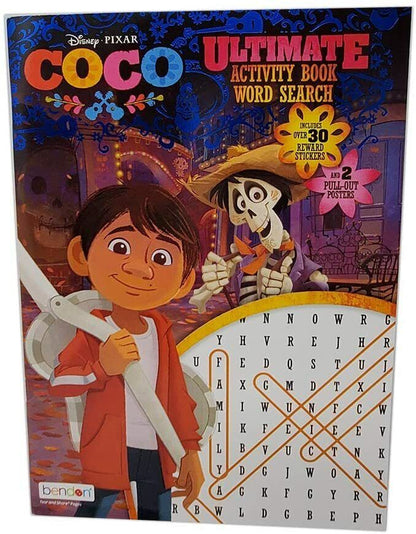 Disney 2 Pk Pixar Coco Ultimate Activity Book 32 Pages