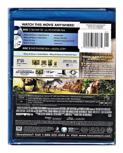 Walking With Dinosaurs: The Movie Deluxe Edition (3D Blu-ray Blu-ray) DVD