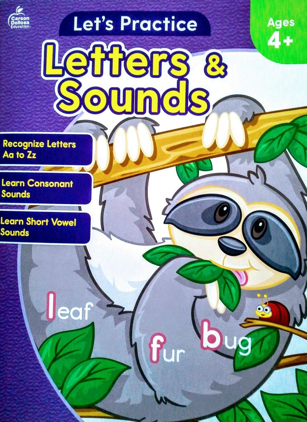 Let's Practice Letters & Sounds Workbook Ages 4+