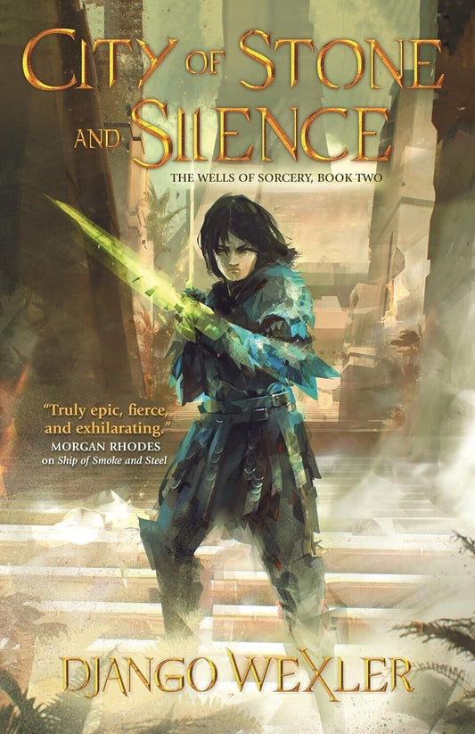 City of Stone and Silence (The Wells of Sorcery Trilogy, 2) Hardcover Book