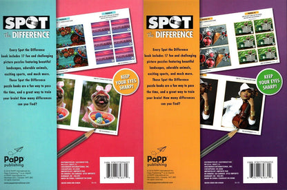 Spot the Difference - Picture Puzzles Book (Set of 2 Book) - v2