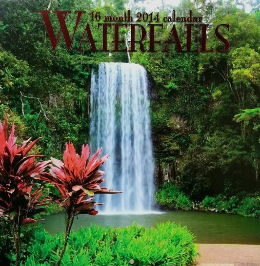 2014 Waterfalls 16 Month Wall Calendar