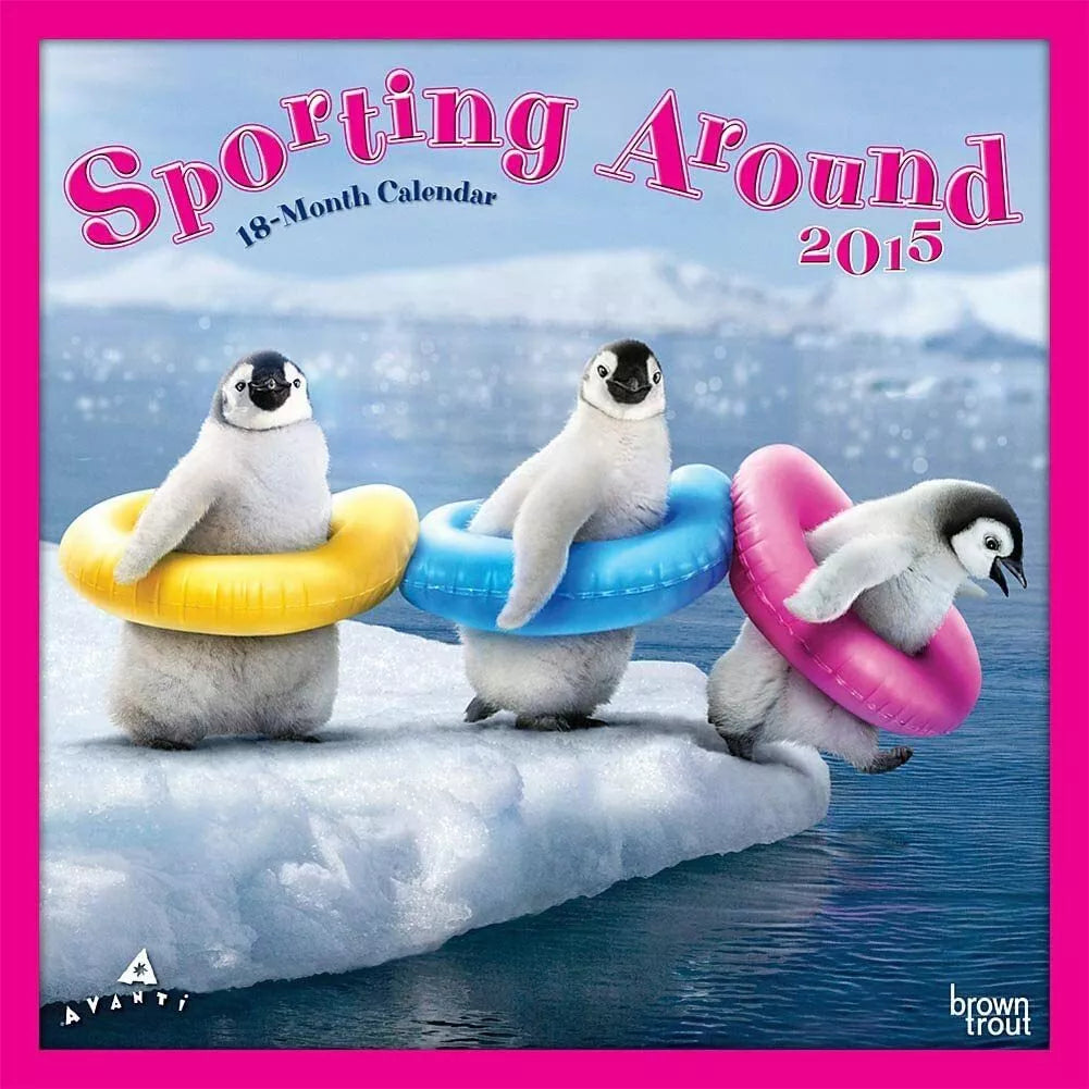 Sporting Around 2015 Wall Calendar