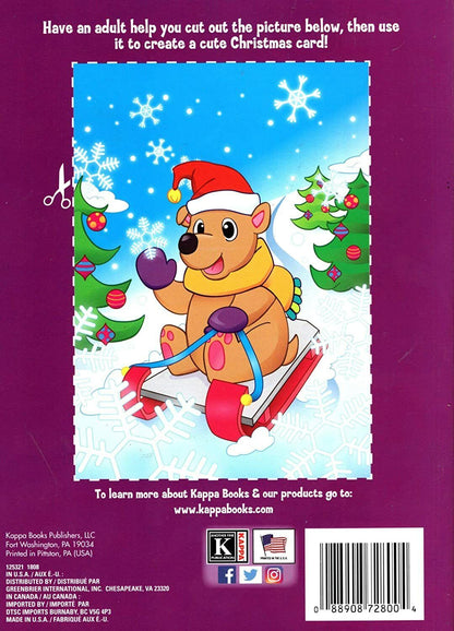 Christmas Edition Holiday - Jumbo Coloring and Activity Book - Let it Snow