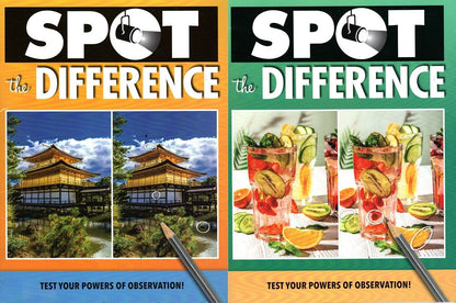 Spot the Difference - Picture Puzzles Book (Set of 2 Book) - v4