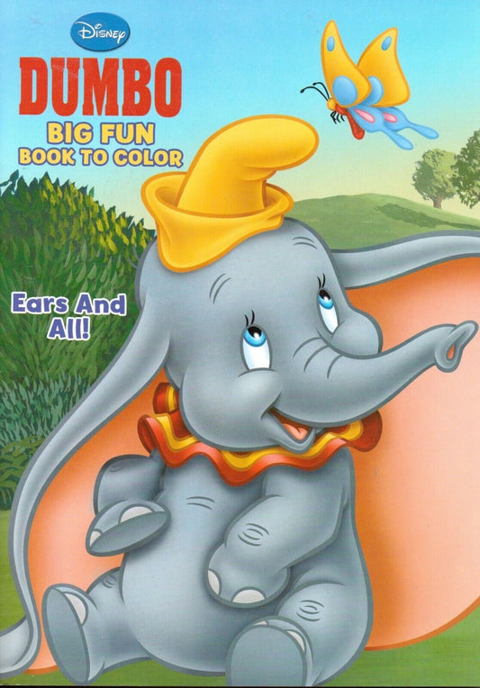 Dumbo Big Fun Book to Color ~ Ears and All