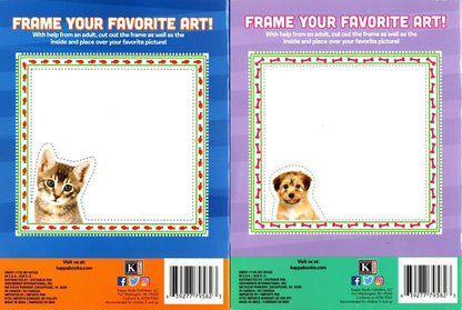 A Paint with Water - Animal Rescue Painting Kittens and Painting Puppies (Set of 2 Books)