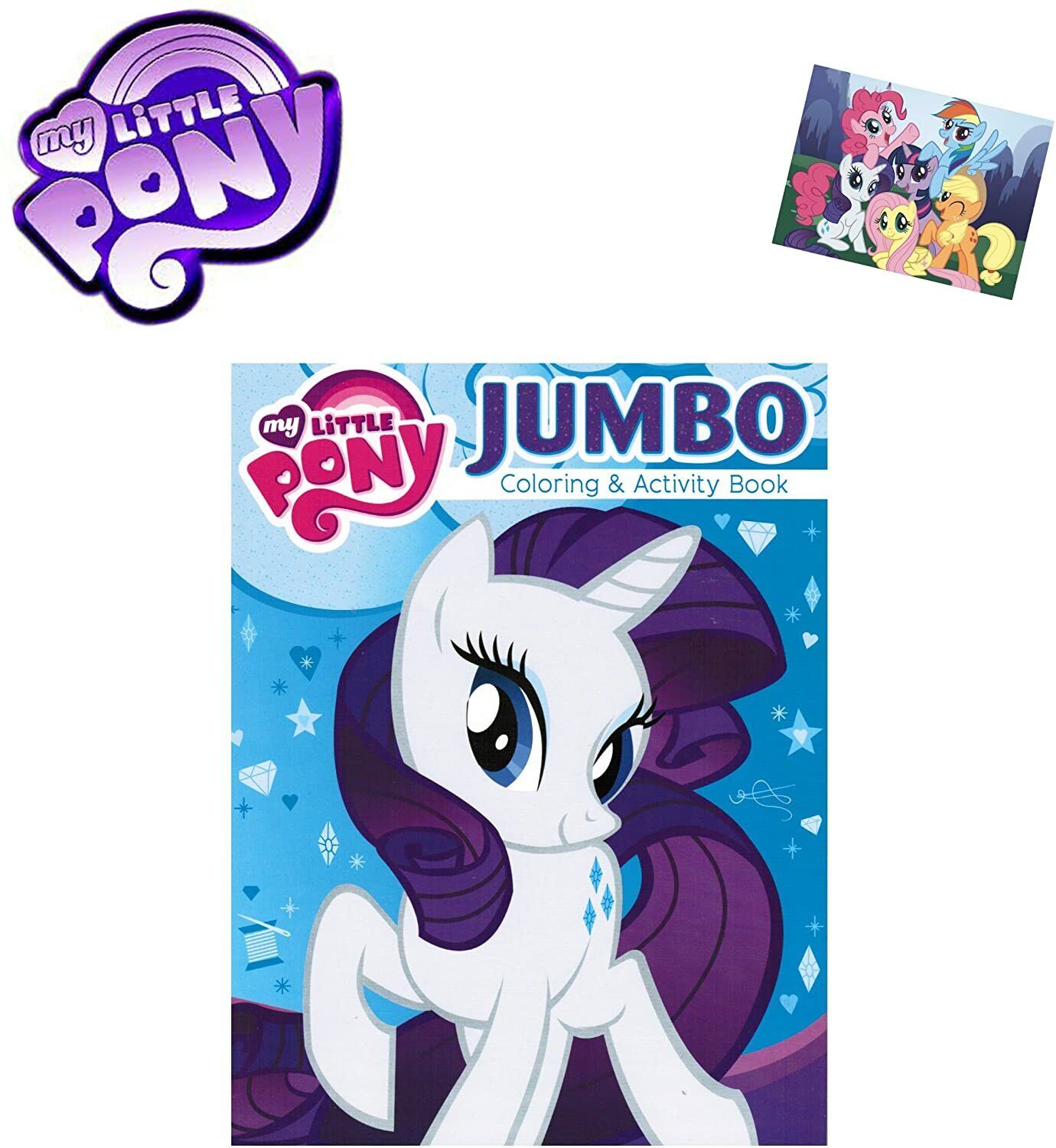 My Little Pony Jumbo Coloring and Activity Book