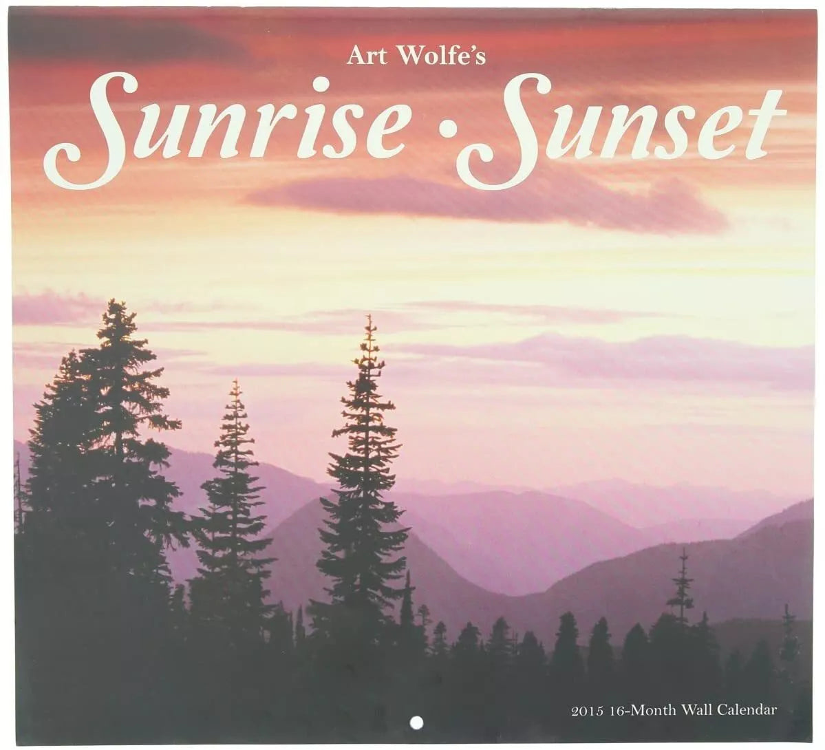 2015 Sunrise Sunset 12x11 Vista Wall Calendar