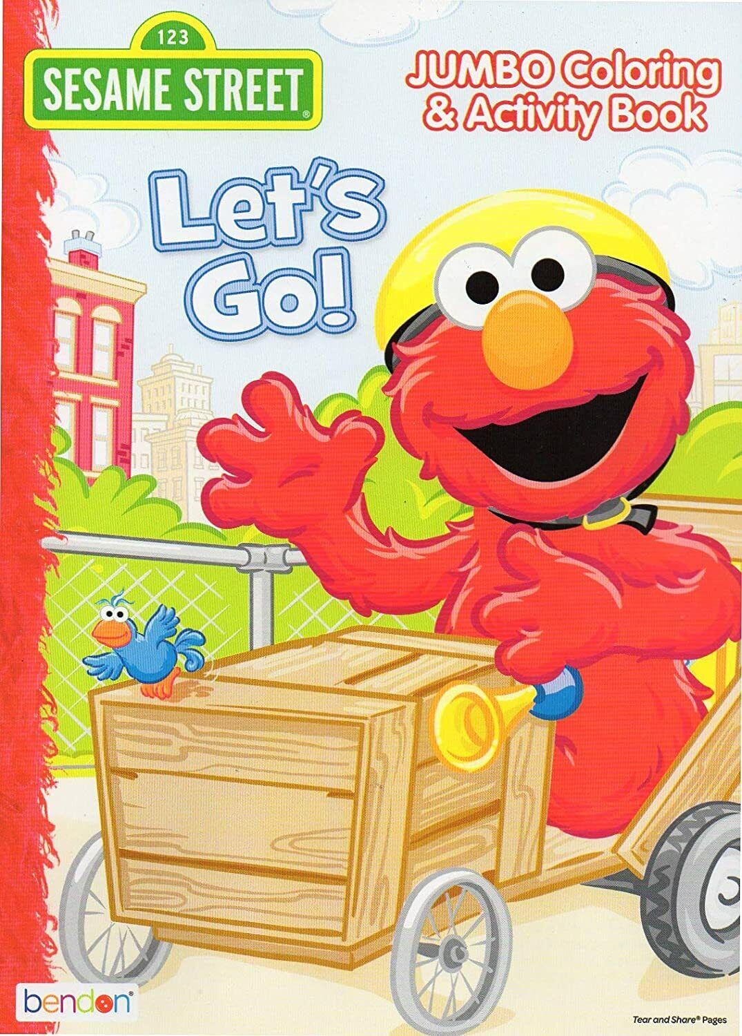 Sesame Street - Coloring & Activity Book - Let's Go!