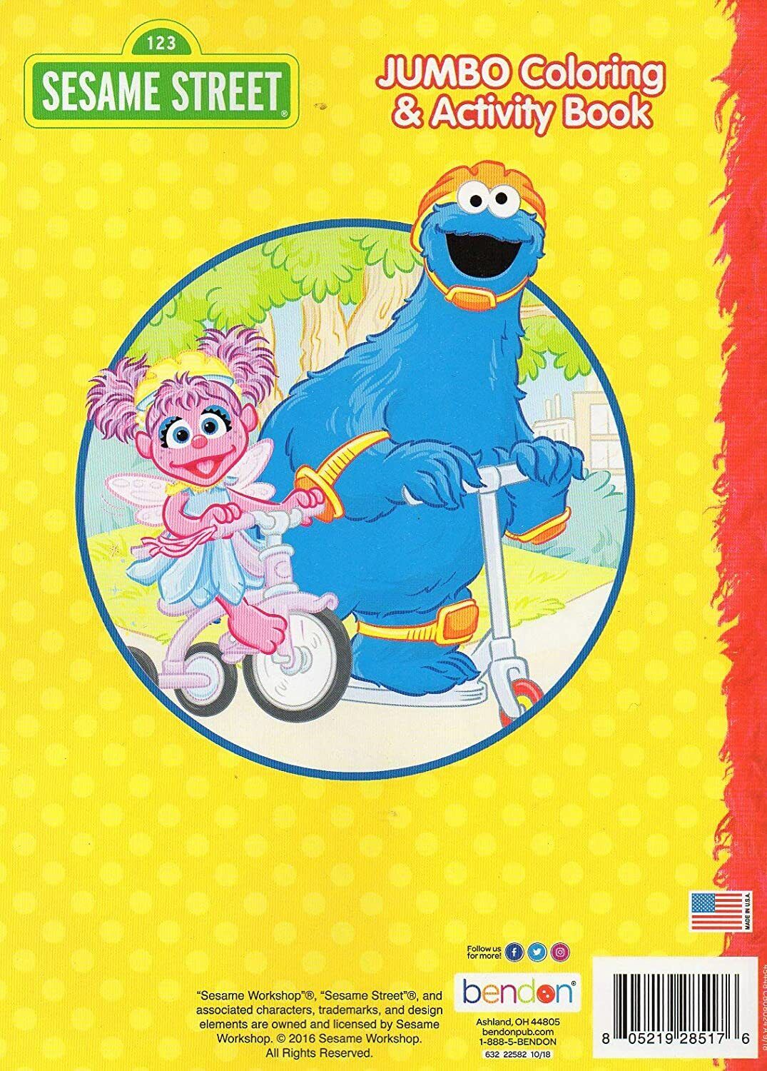 Sesame Street - Coloring & Activity Book - Let's Go!