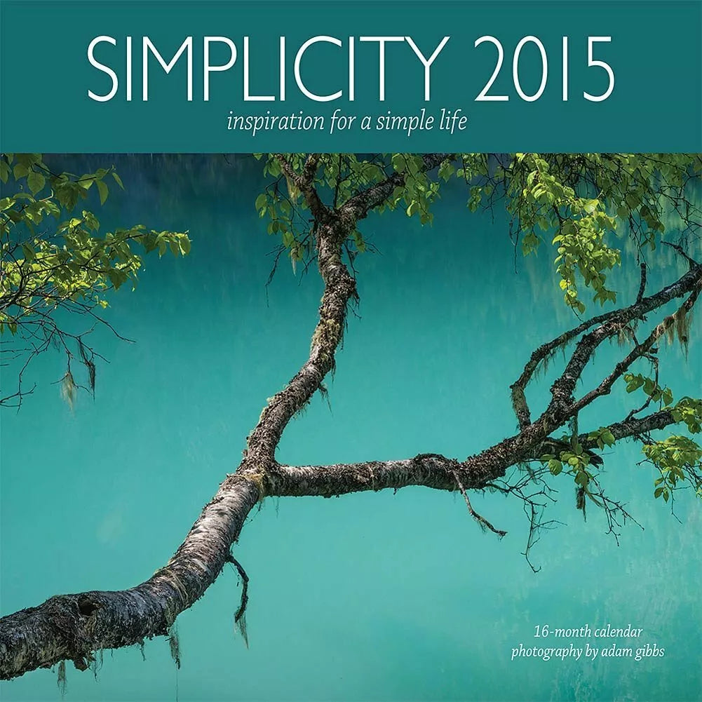 Simplicity - 2015 Calendar (12x12)