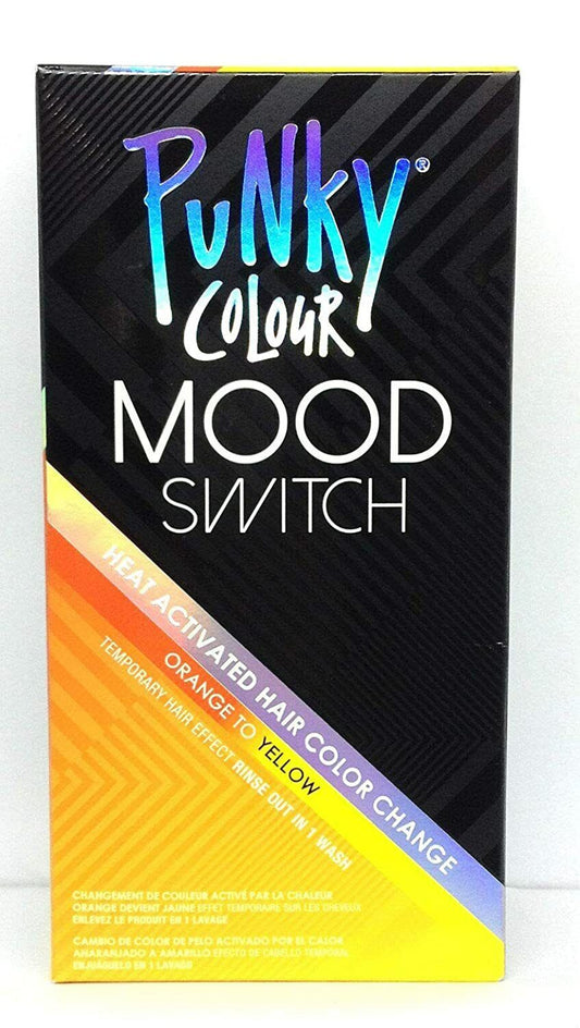 Punky Colour Orange To Yellow Mood Switch Heat Activated Hair Color Change