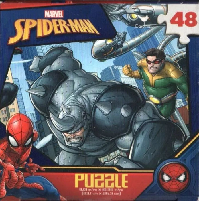 Marvel Spider-Man - 48 Pieces Jigsaw Puzzle v18 (Set of 2)