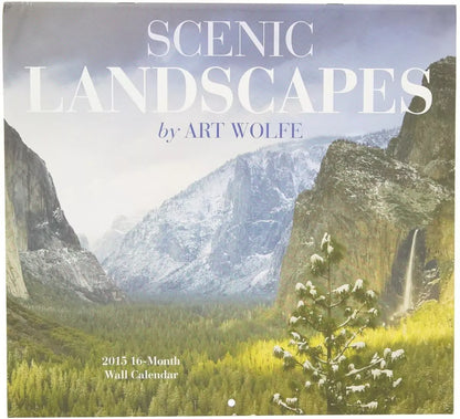 2015 Scenic Landscapes 12x11 Vista Wall Calendar