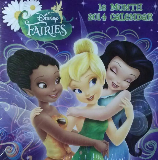 Disney Fairies 16 Month 2014 Square Wall Calendar