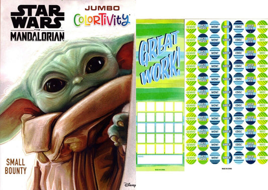 Star Wars - Small Bounty - Activity Book + Award Stickers 192 Pages