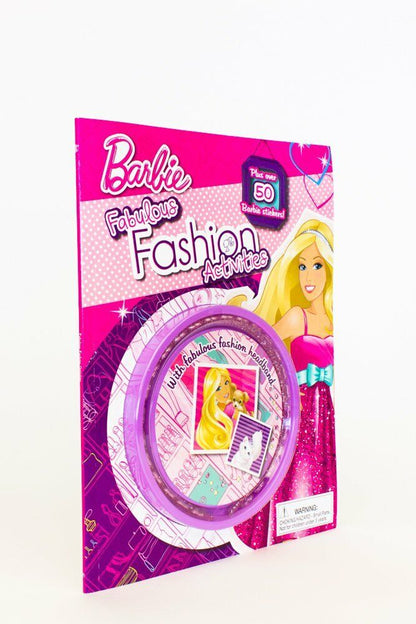 Barbie Fabulous Fashion Activities w/ Headband Book