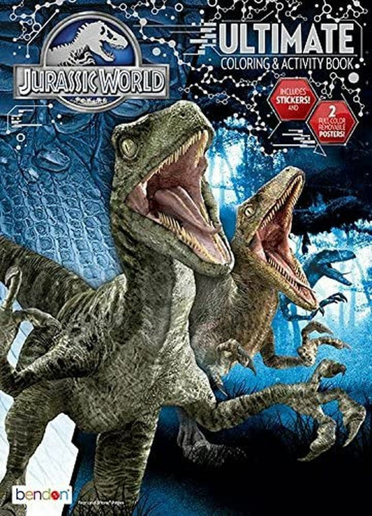 Bendon Jurassic World Ultimate Activity Book Playset